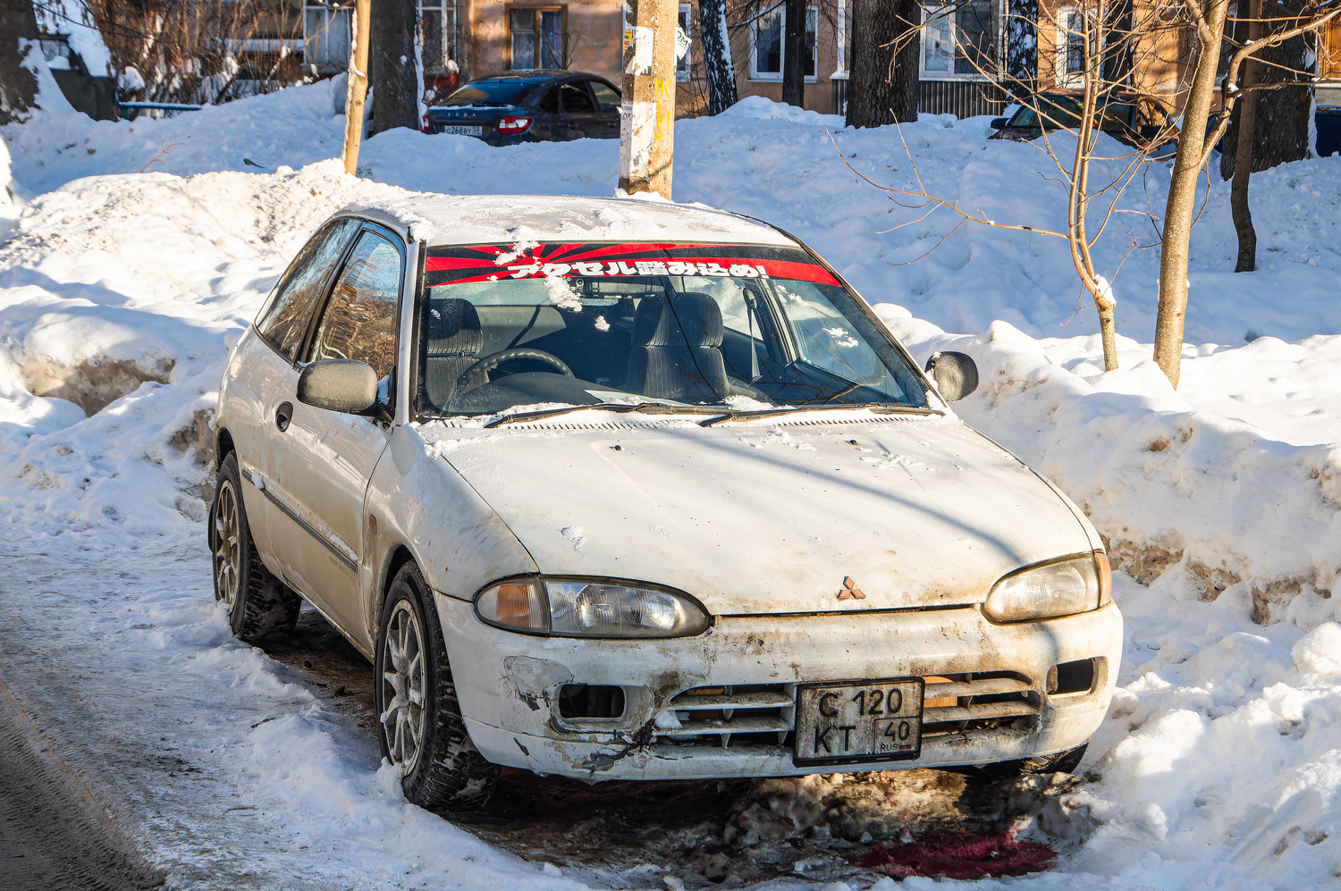 Пензенская область, № С 120 КТ 40 — Mitsubishi Mirage (4G) '91-95; Калужская область — Вне региона