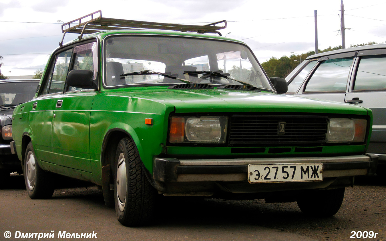 Москва, № Э 2757 МЖ — ВАЗ-21051 Жигули '80-91