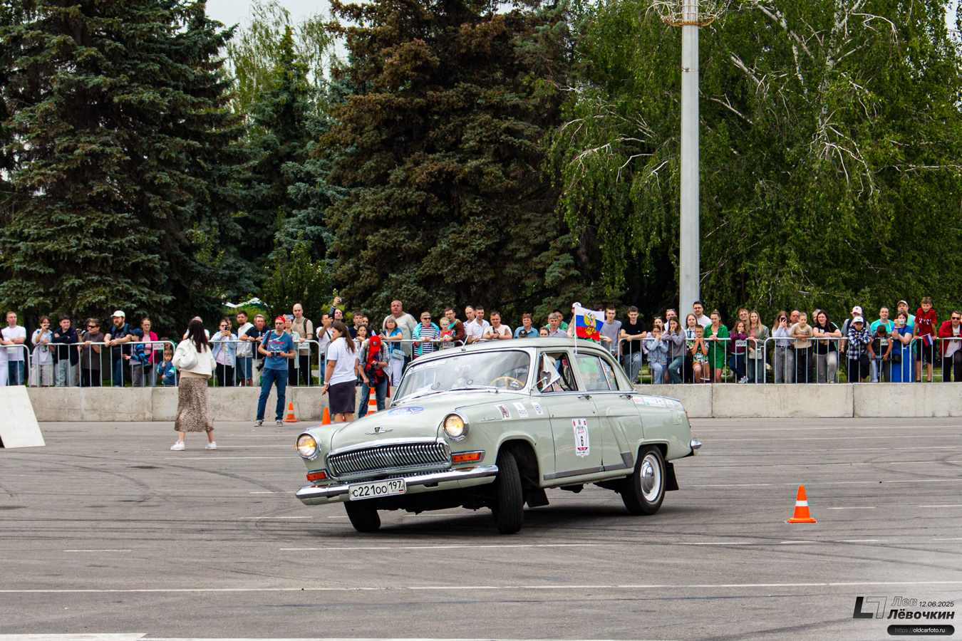 Москва, № С 221 ОО 197 — ГАЗ-21УС Волга '65-70; Тульская область — Автомобильный фестиваль "Автострада — 2025"