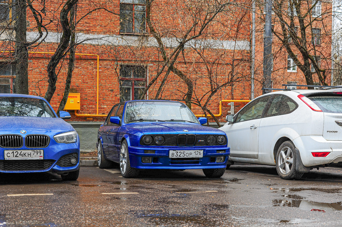 Москва, № В 325 ОР 126 — BMW 3 Series (E30) '82-94