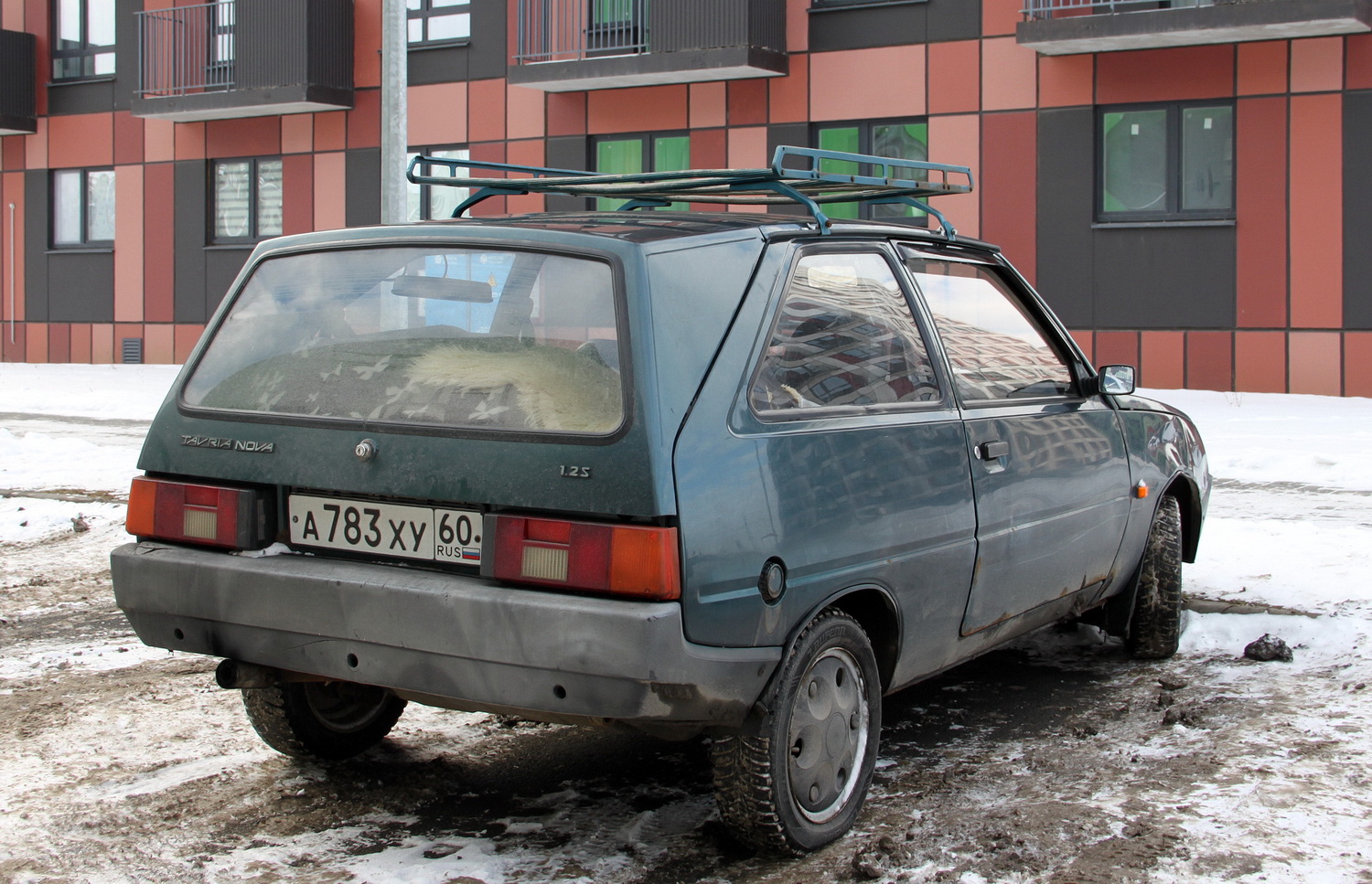 Псковская область, № А 783 ХУ 60 — ЗАЗ-110247 Таврия '91-07