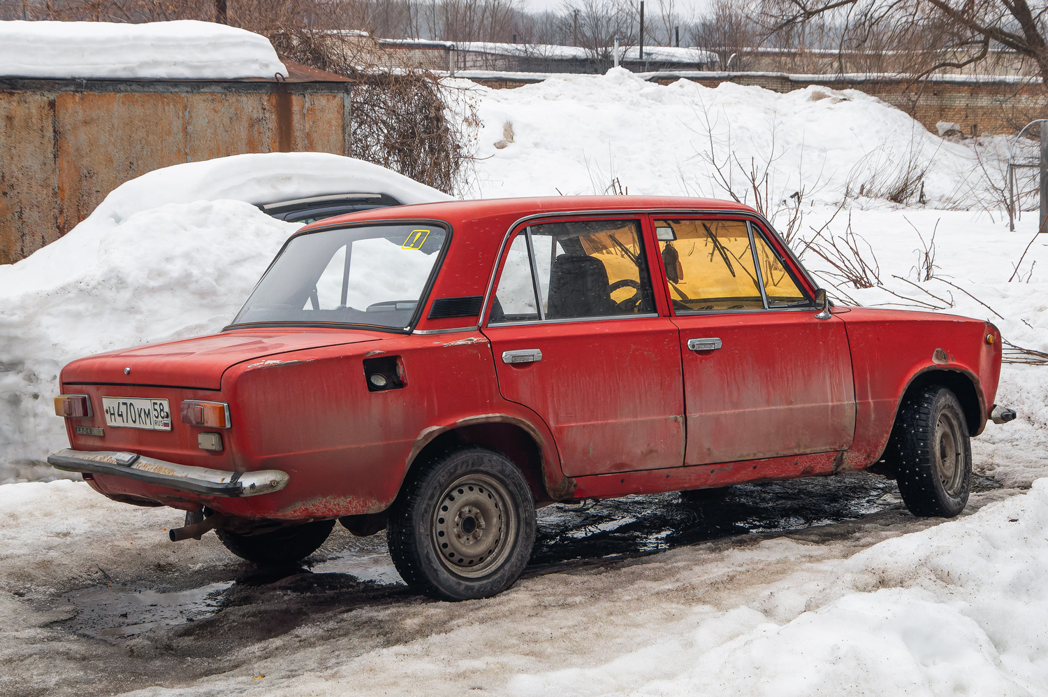 Пензенская область, № Н 470 КМ 58 — ВАЗ-21013 Жигули '77-88