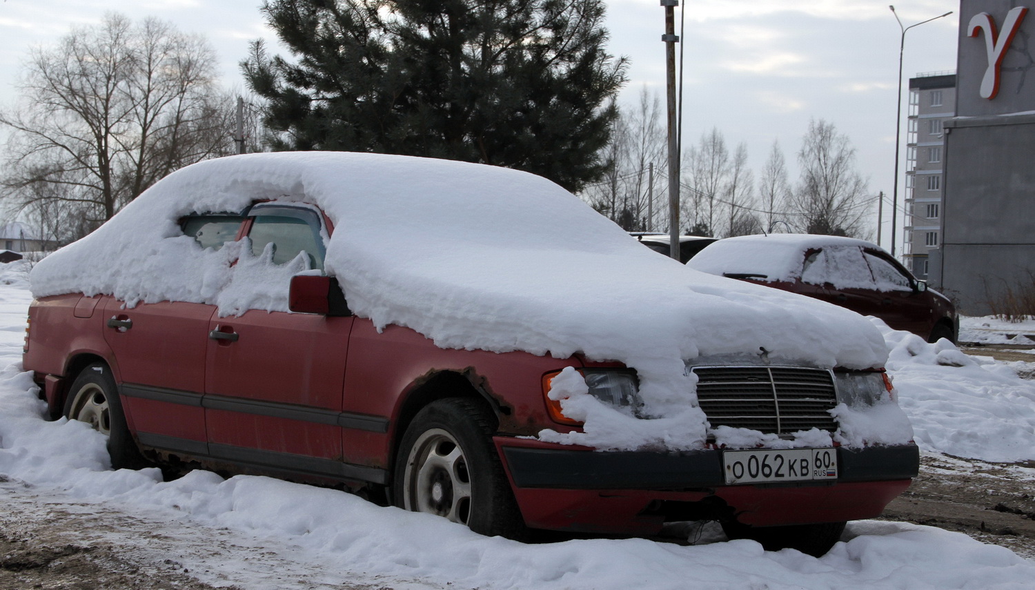 Псковская область, № О 062 КВ 60 — Mercedes-Benz (W124) '84-96
