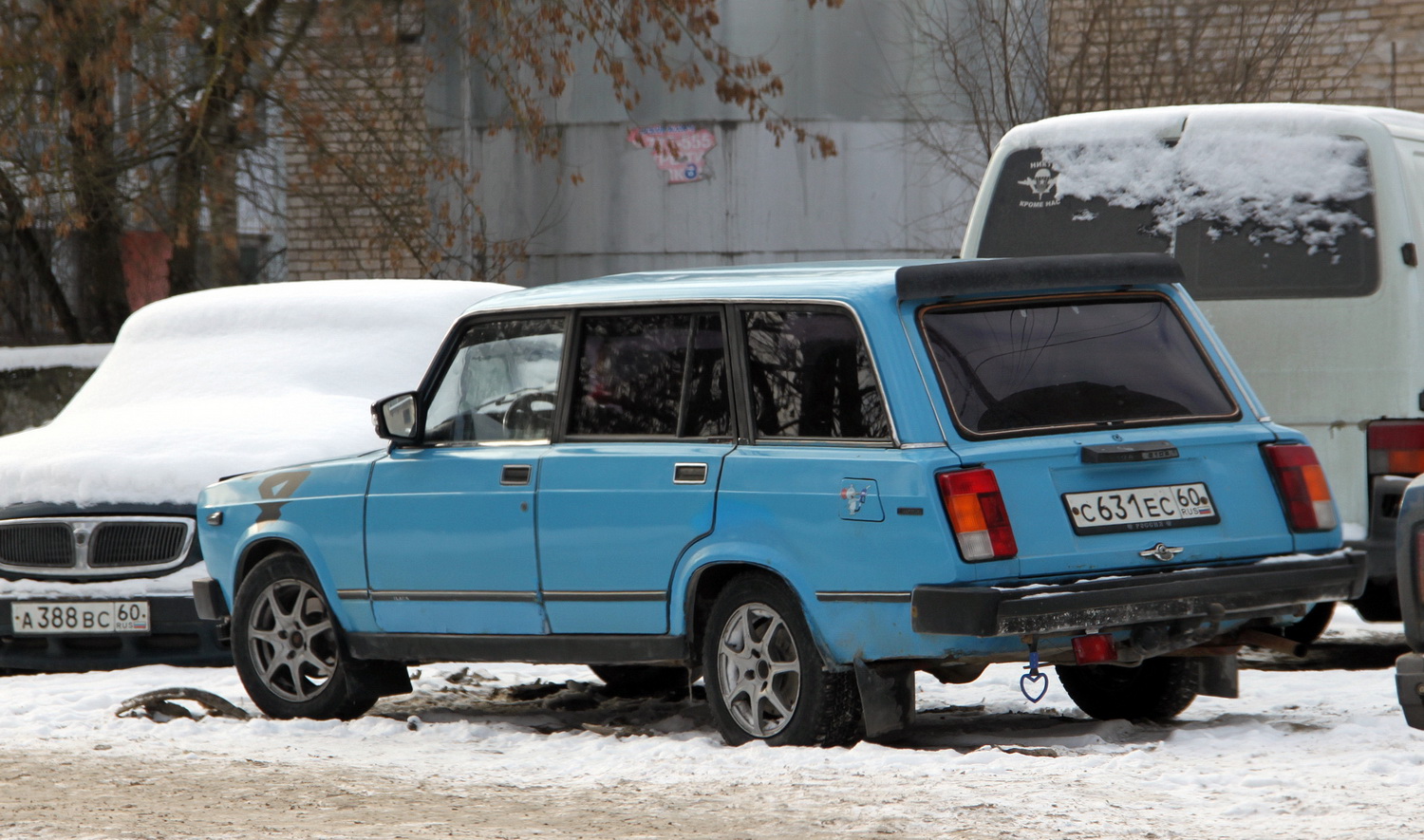 Псковская область, № С 631 ЕС 60 — ВАЗ-2104 Жигули '84-91
