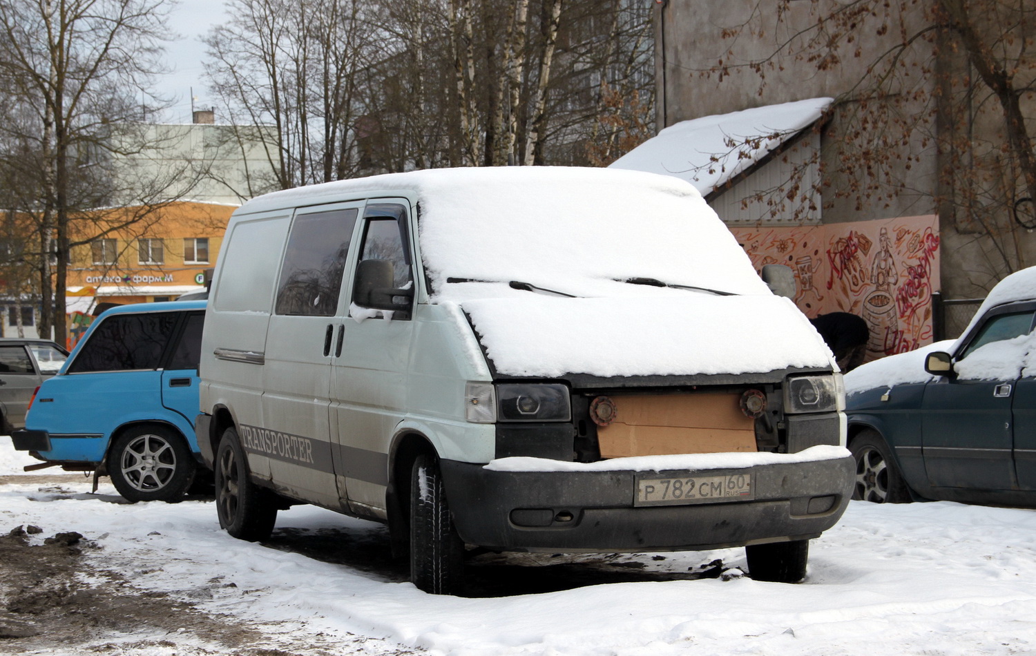 Псковская область, № Р 782 СМ 60 — Volkswagen Typ 2 (T4) '90-03