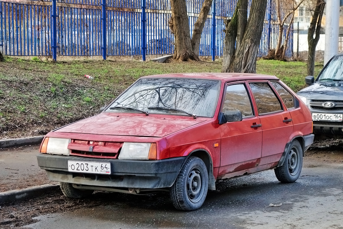 Саратовская область, № О 203 ТК 64 — ВАЗ-2109 '87-93
