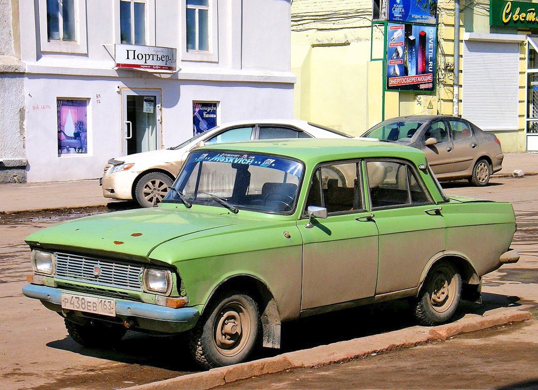 Самарская область, № Р 438 ЕВ 163 — Москвич-408ИЭ '69-75