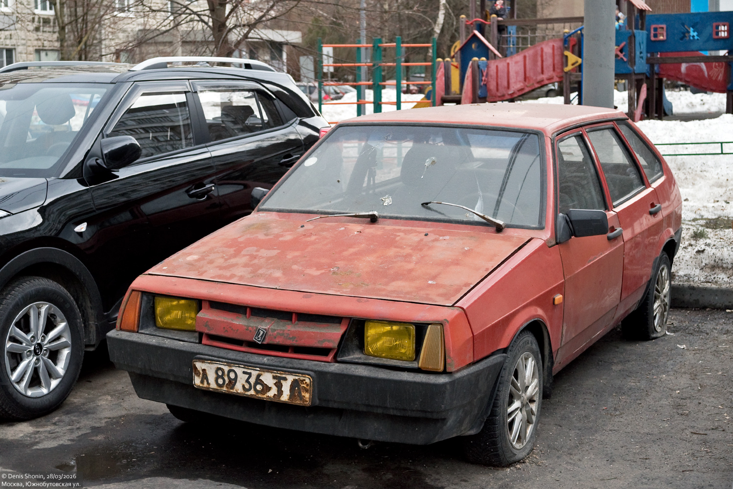 Москва, № Л 8936 ТЛ — ВАЗ-2109 '87-93; Тульская область — Вне региона