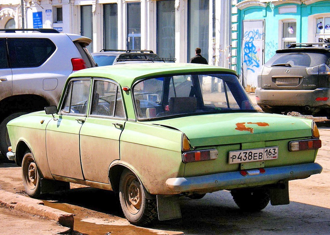 Самарская область, № Р 438 ЕВ 163 — Москвич-408ИЭ '69-75