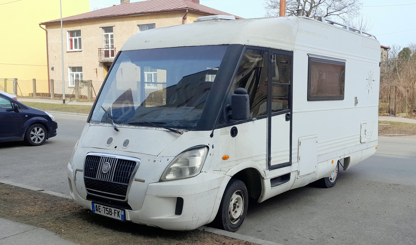 Франция, № AE 758 FK 17 — FIAT Ducato (1G) '81-90