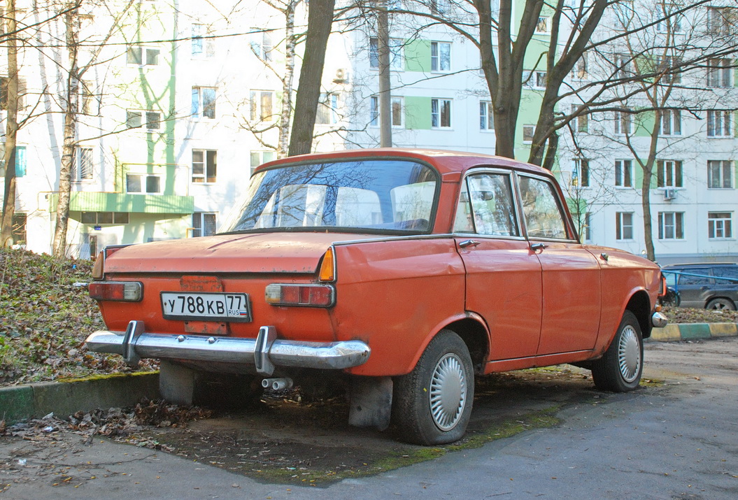 Москва, № У 788 КВ 77 — Москвич-412ИЭ (Иж) '70-82