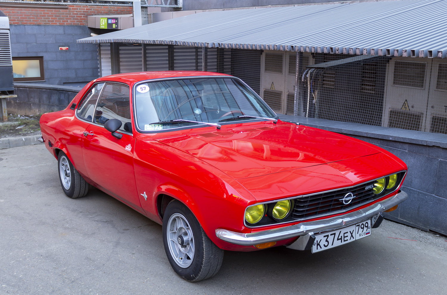 Москва, № К 374 ЕХ 799 — Opel Manta (A) '70-75; Москва — Открытие сезона GRAC 2026