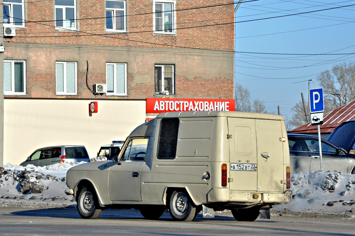 Алтайский край, № А 152 ВТ 22 — Иж-2715-01 '82-01