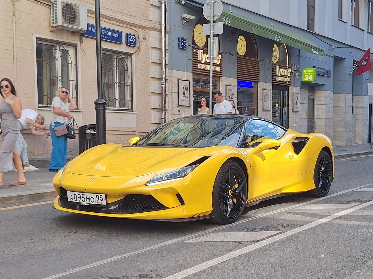 Чечня, № А 095 МО 95 — Ferrari F8 Tributo '19-23