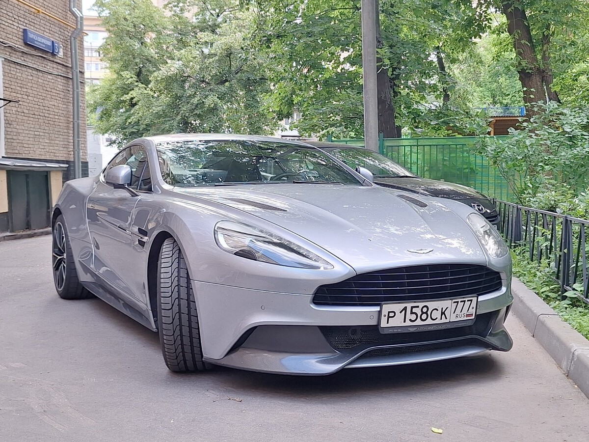 Москва, № Р 158 СК 777 — Aston Martin Vanquish (2G) '12-18