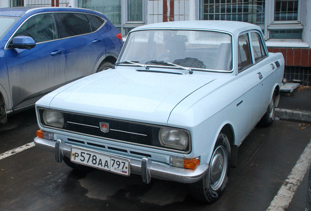 Москва, № Р 578 АА 797 — Москвич-2140 '76-88