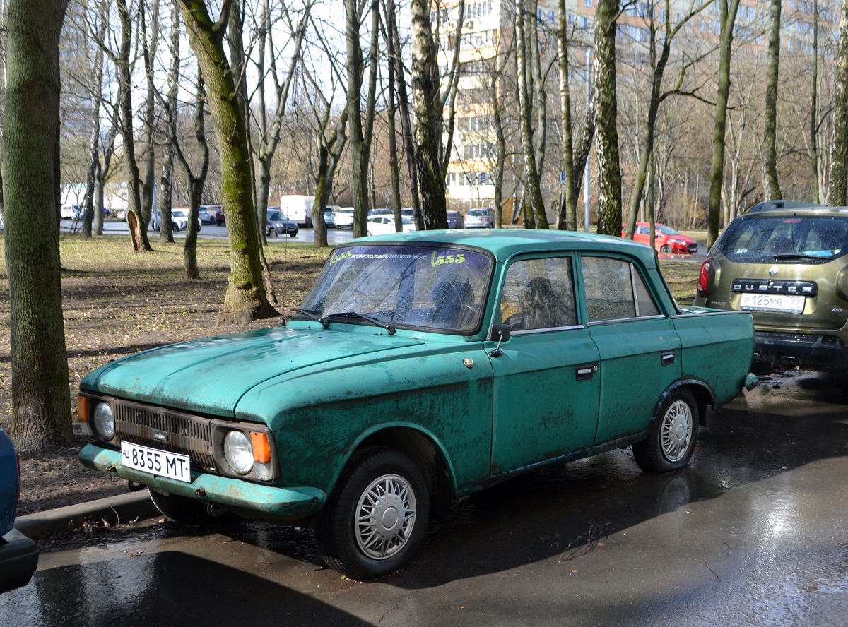 Москва, № Ч 8355 МТ — Москвич-412ИЭ-028 (Иж) '82-01