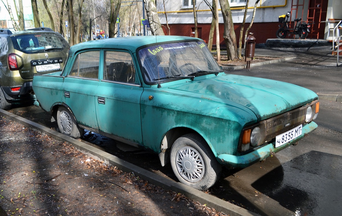 Москва, № Ч 8355 МТ — Москвич-412ИЭ-028 (Иж) '82-01