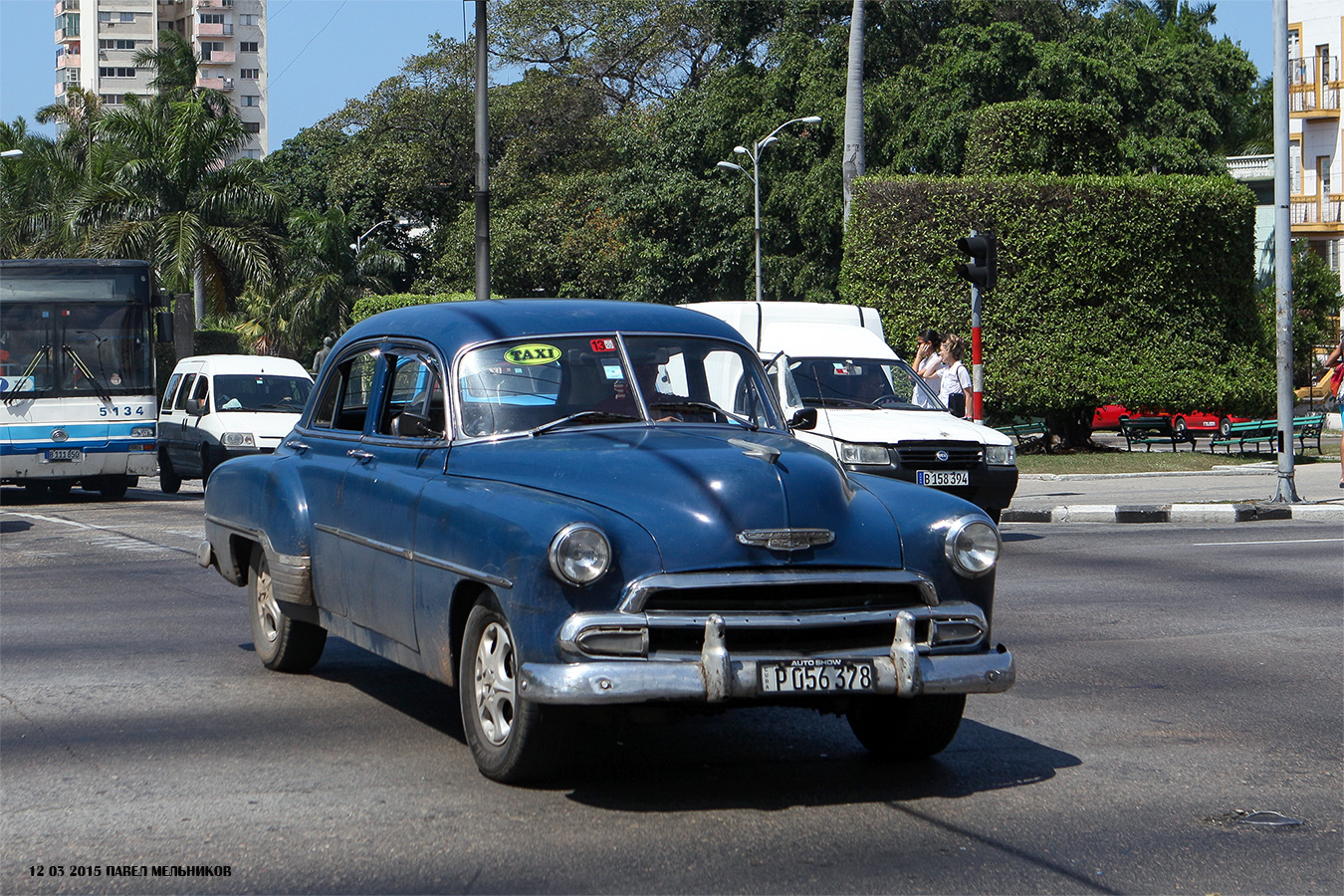 Куба, № P 056 378 — Chevrolet Bel Air (1G) '50-54