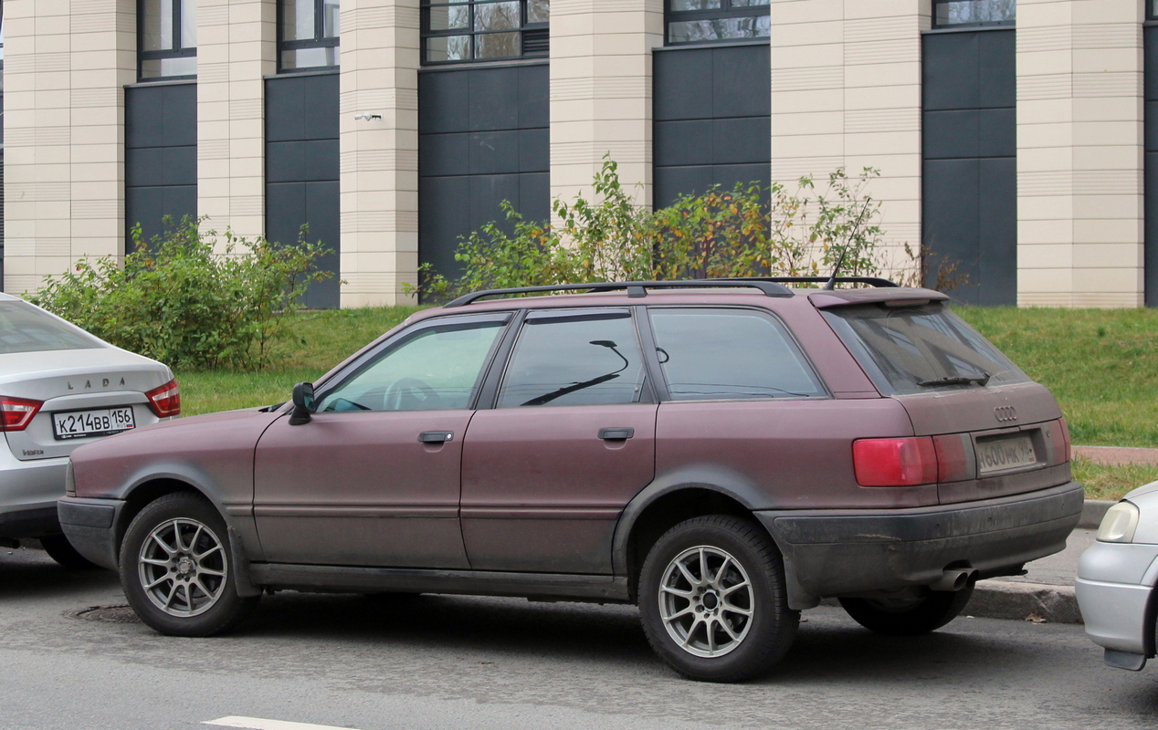 Санкт-Петербург, № Н 600 МК 98 — Audi 80 Avant (B4) '92-95