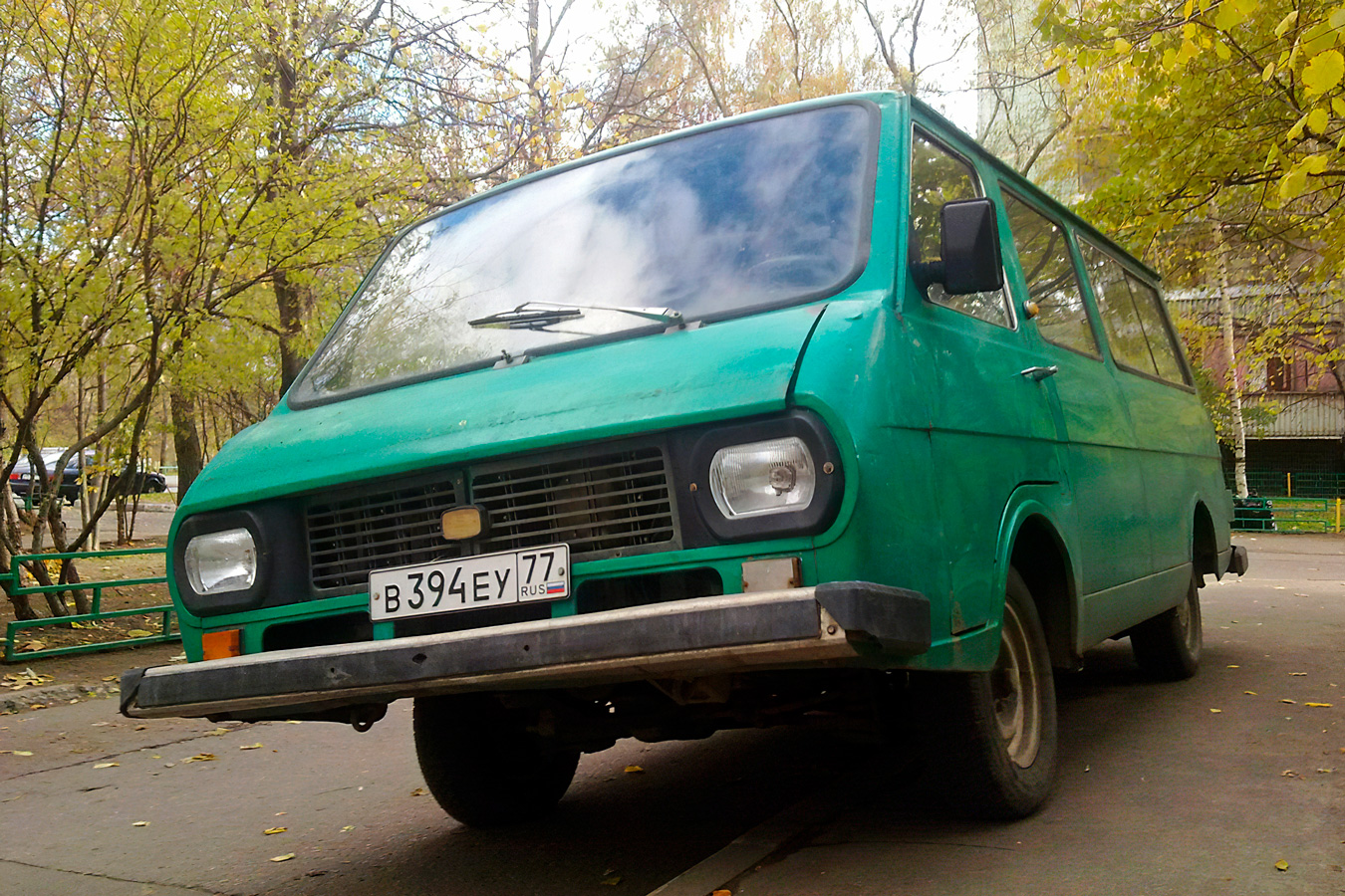 Москва, № В 394 ЕУ 77 — РАФ-2203-01 Латвия '86-94