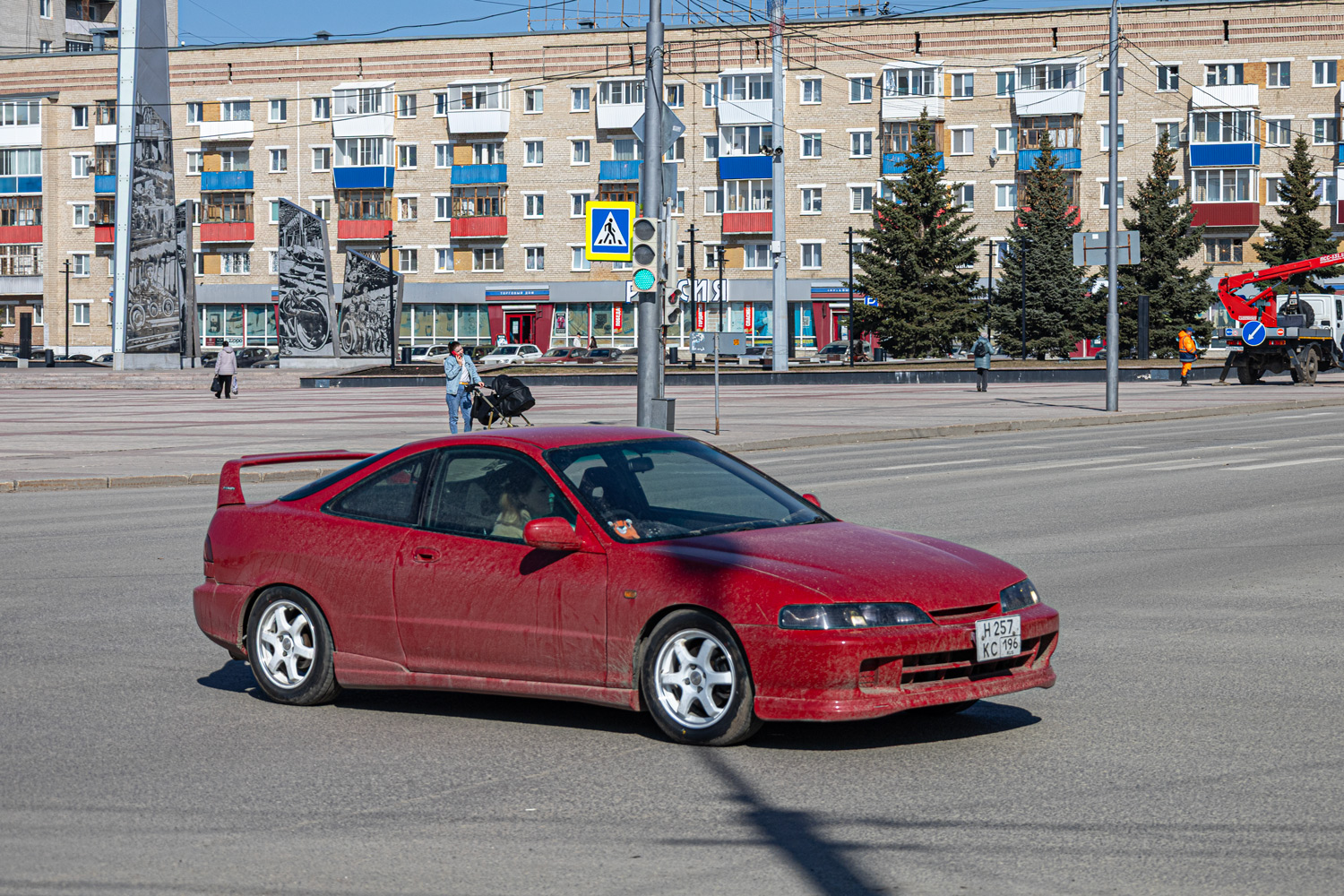 Свердловская область, № Н 257 КС 196 — Honda Integra '93-01