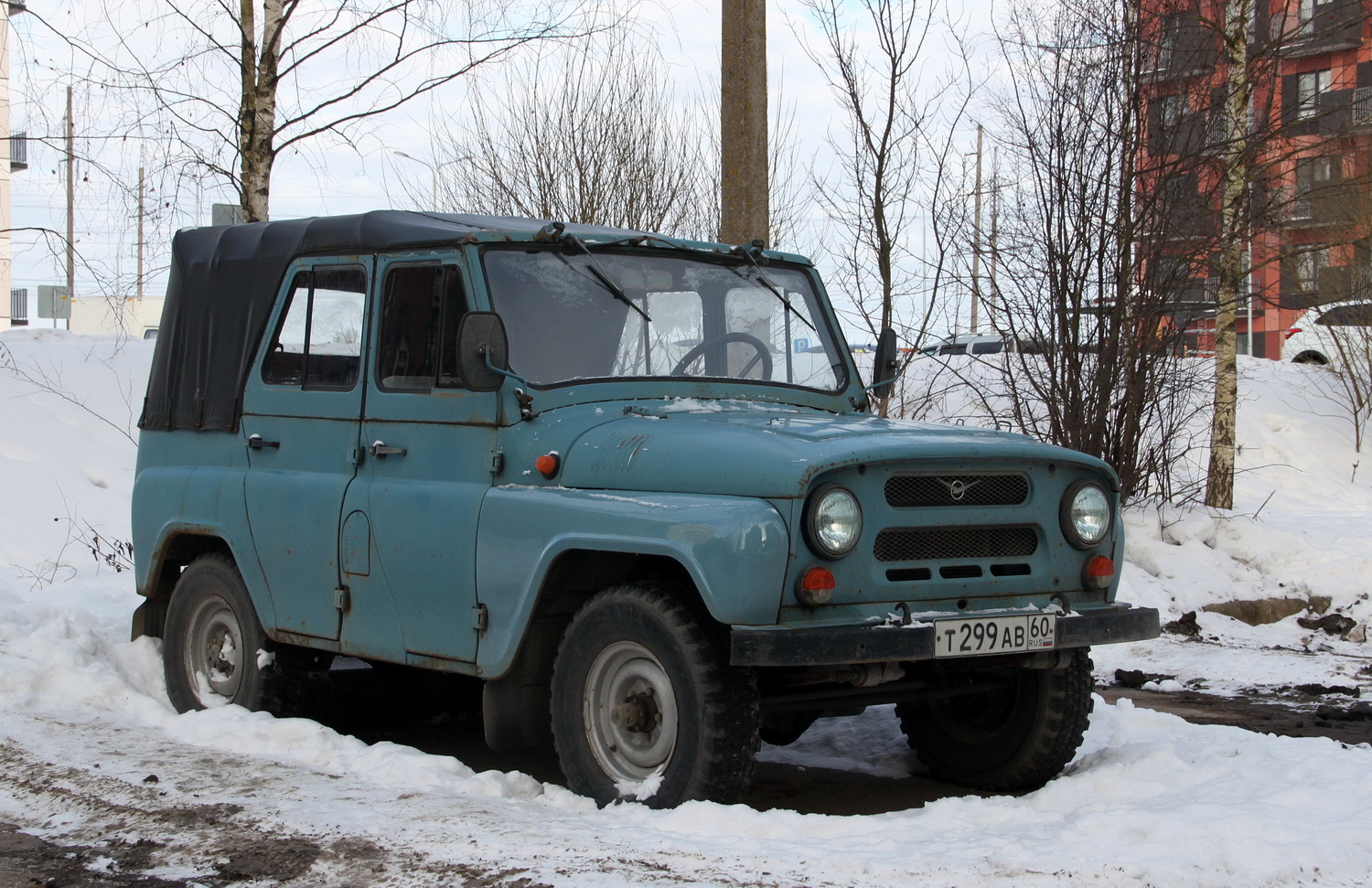 Псковская область, № Т 299 АВ 60 — УАЗ-31512 '85-03