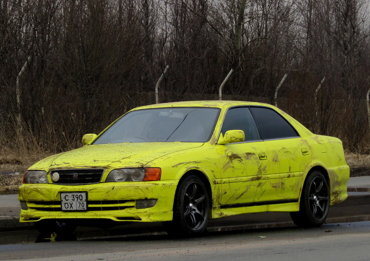 Томская область, № С 390 ОХ 70 — Toyota Chaser (X100) '96-01