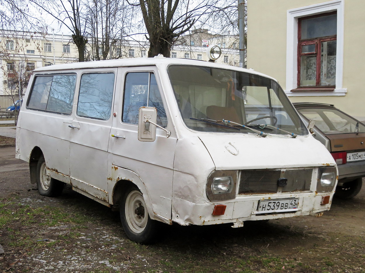 Кировская область, № Н 539 ВВ 43 — РАФ-22031 Латвия '76-87