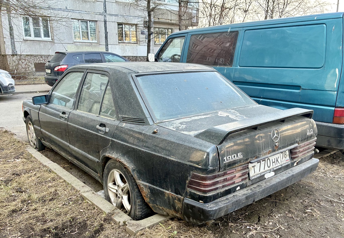 Санкт-Петербург, № Т 770 НК 78 — Mercedes-Benz 190 (W201) '82-93