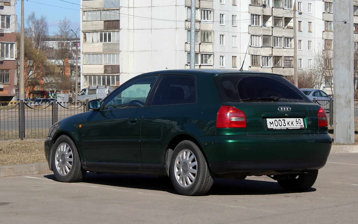 Псковская область, № М 003 КК 60 — Audi A3 (1G) '96-03