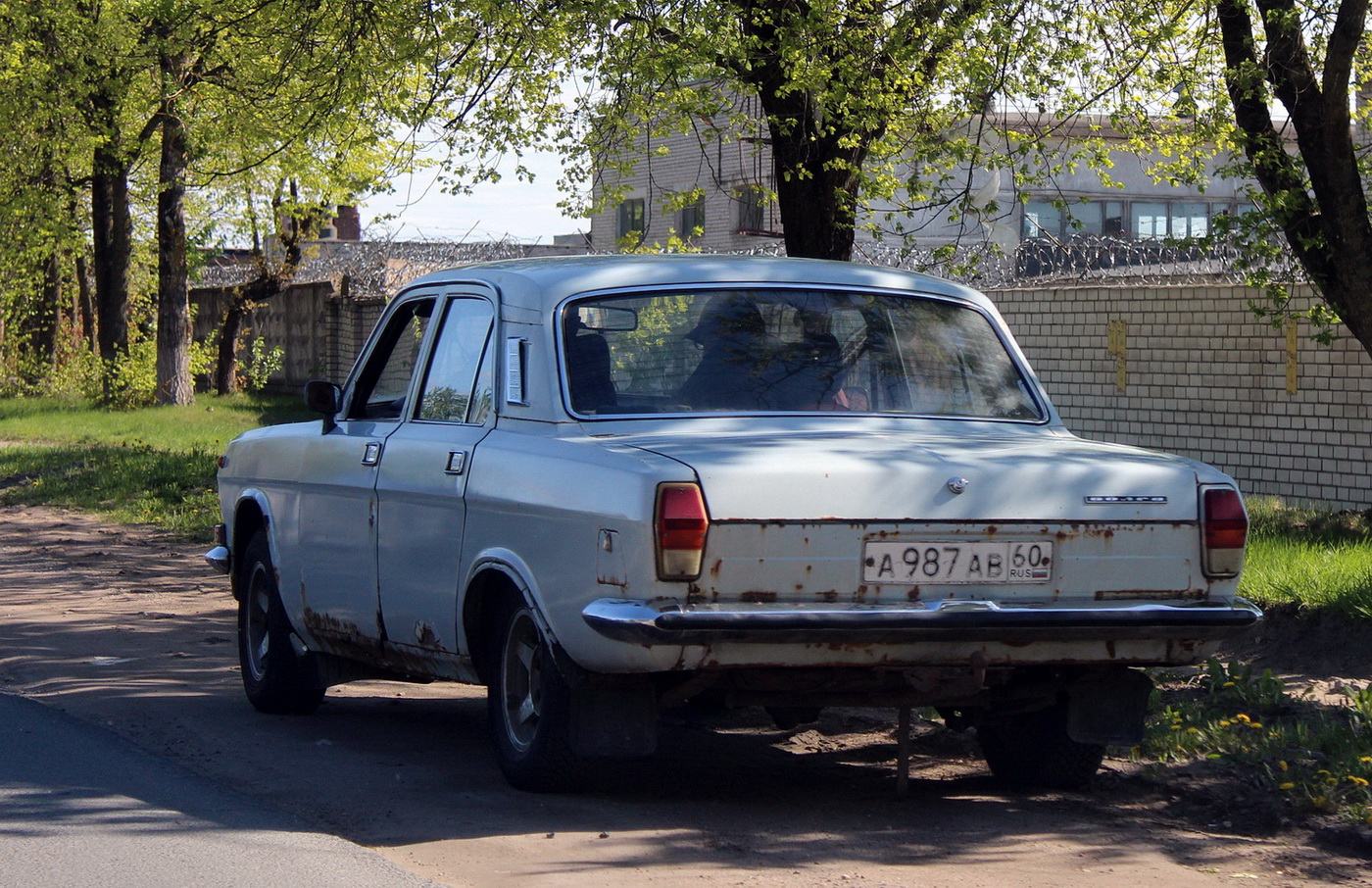 Псковская область, № А 987 АВ 60 — ГАЗ-24-10 Волга '85-92