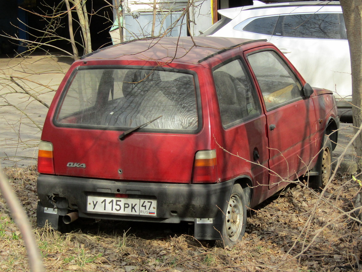 Ленинградская область, № У 115 РК 47 — ВАЗ-11113 (СеАЗ) '96-07