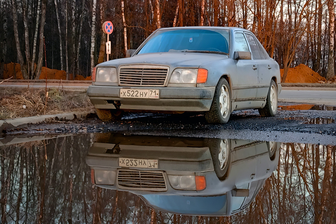 Тульская область, № Х 522 НУ 71 — Mercedes-Benz (W124) '84-96