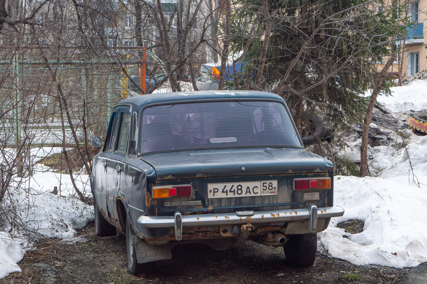 Пензенская область, № Р 448 АС 58 — ВАЗ-21013 Жигули '77-88