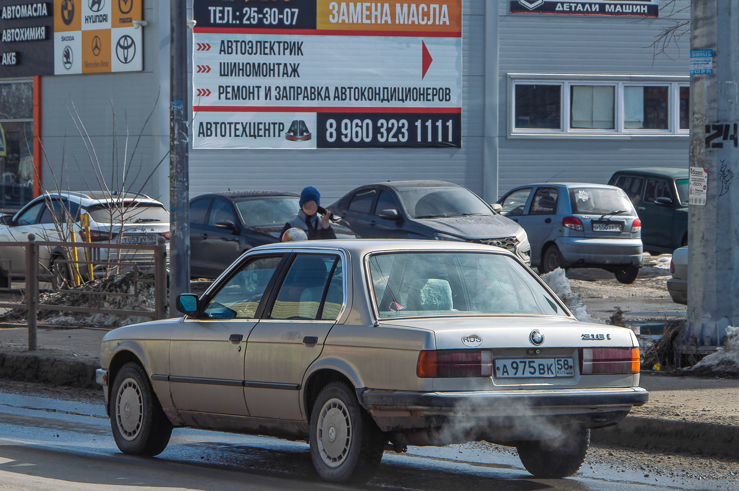 Пензенская область, № А 975 ВК 58 — BMW 3 Series (E30) '82-94