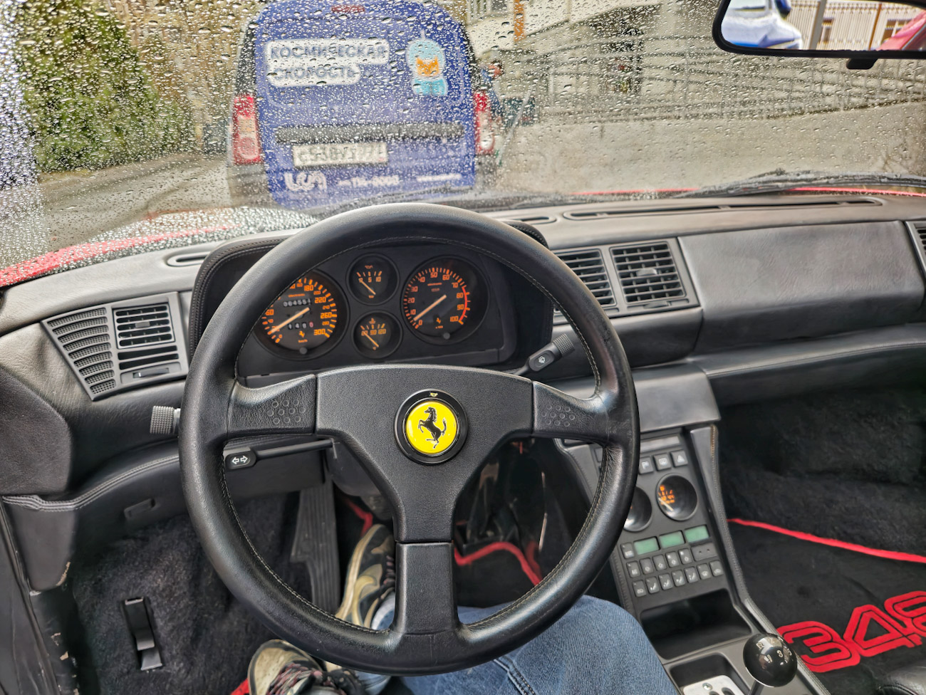 Москва, № (77) Б/Н 0944 — Ferrari 348 '89-95