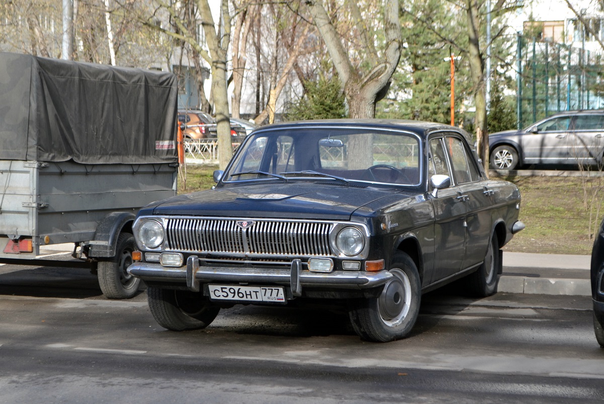 Москва, № С 596 НТ 777 — ГАЗ-24 Волга '68-86