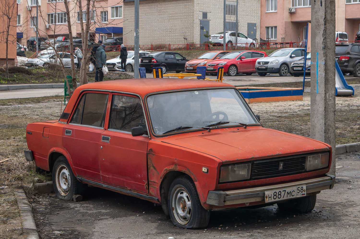 Пензенская область, № Н 887 МС 58 — ВАЗ-2105 Жигули '80-91