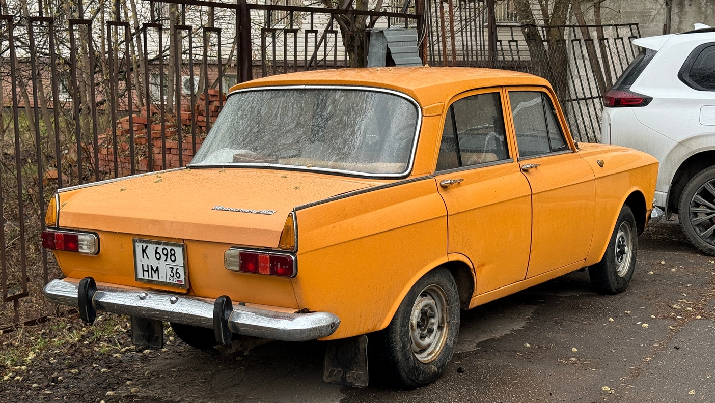 Воронежская область, № К 698 НМ 36 — Москвич-412ИЭ (Иж) '70-82