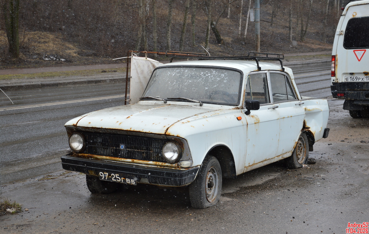 Нижегородская область, № 97-25 ГВБ — Москвич-412ИЭ (Иж) '70-82