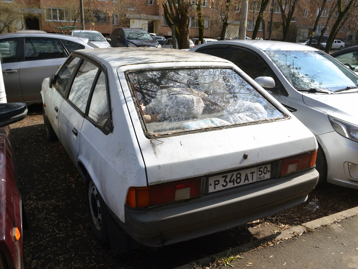 Московская область, № Р 348 АТ 50 — Москвич-21412 '86-94