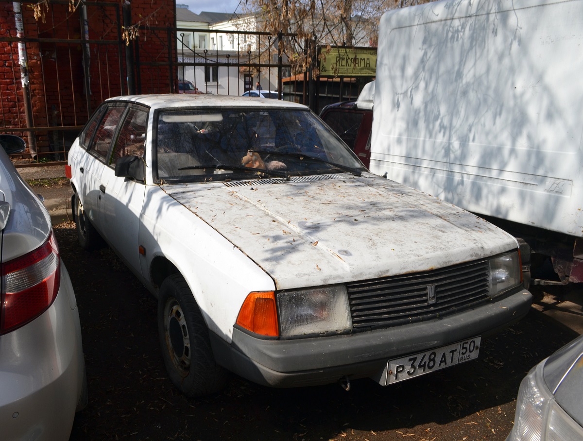 Московская область, № Р 348 АТ 50 — Москвич-21412 '86-94