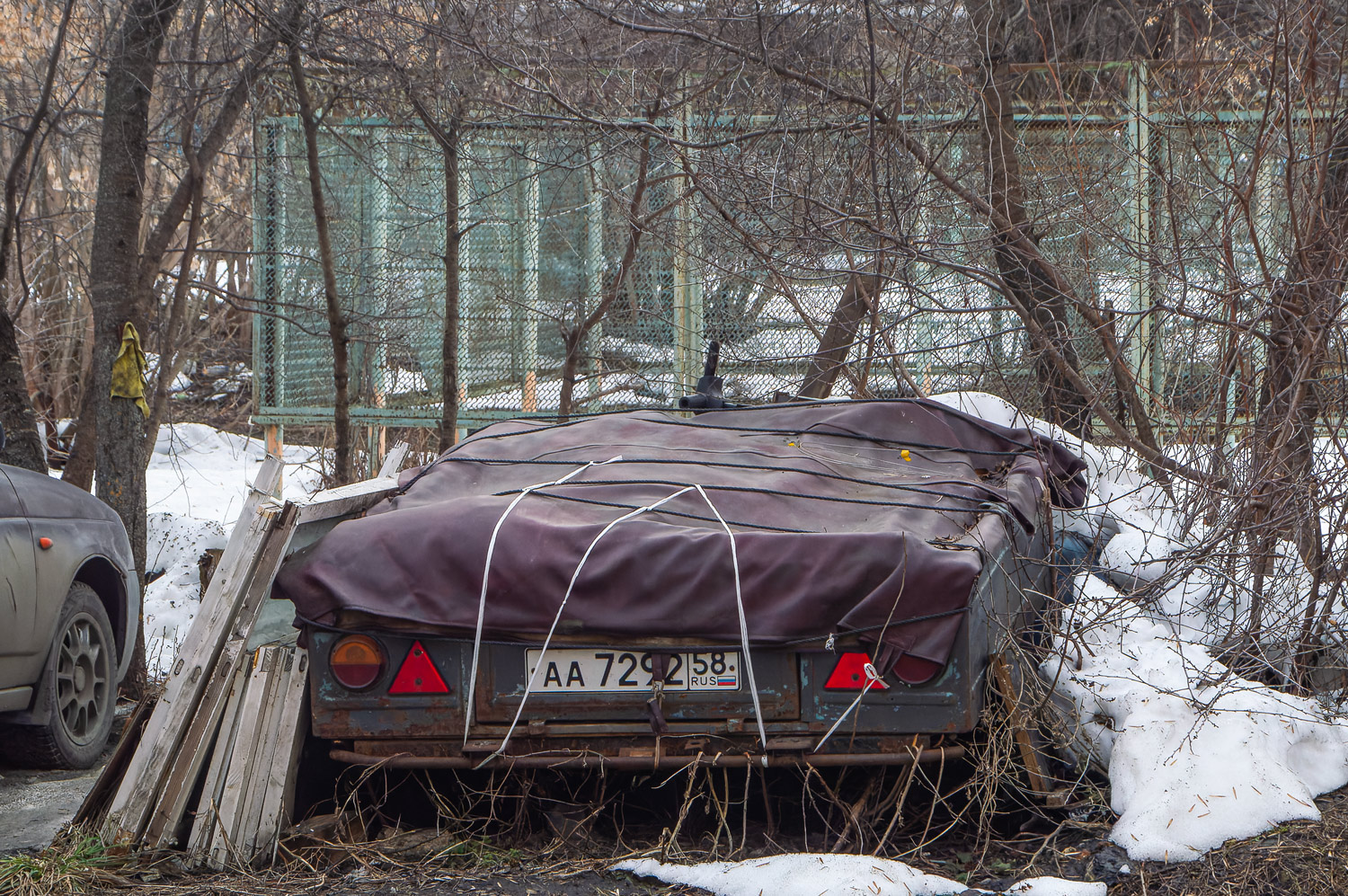Пензенская область, № АА 7292 58 — ММЗ-8102 (общая модель)