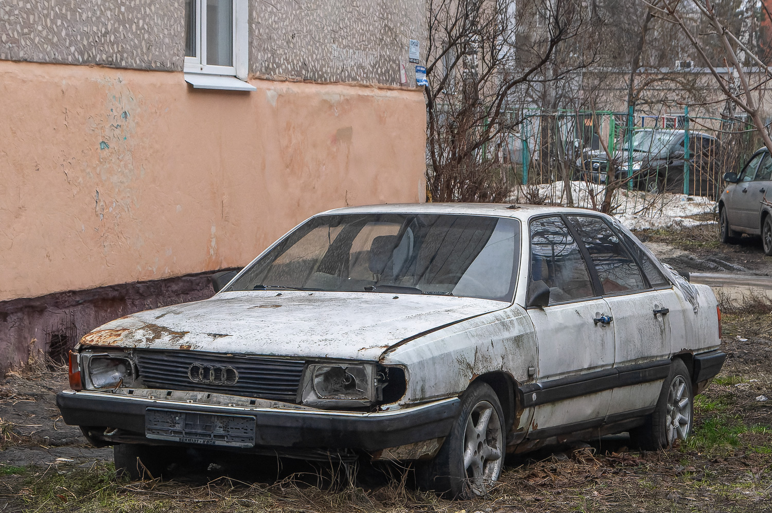 Пензенская область, № (58) Б/Н 0073 — Audi 100 (C3) '82-91; Транспортные средства без номеров (Пензенская область)