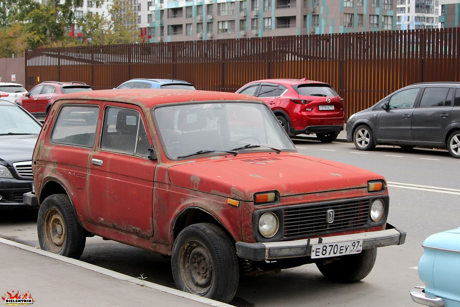Москва, № Е 870 ЕУ 97 — ВАЗ-2121 Нива '77-94