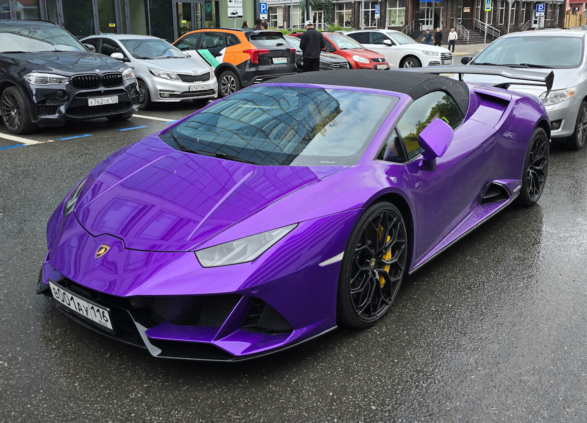 Татарстан, № В 001 АУ 116 — Lamborghini Huracan '14-24