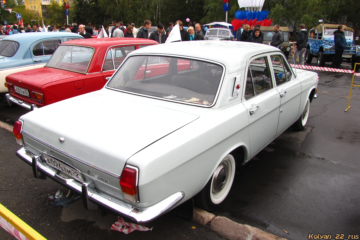 Алтайский край, № А 024 ТМ 22 — ГАЗ-24 Волга '68-86; Алтайский край — Выставки ко дню города Барнаул, 2012 г.
