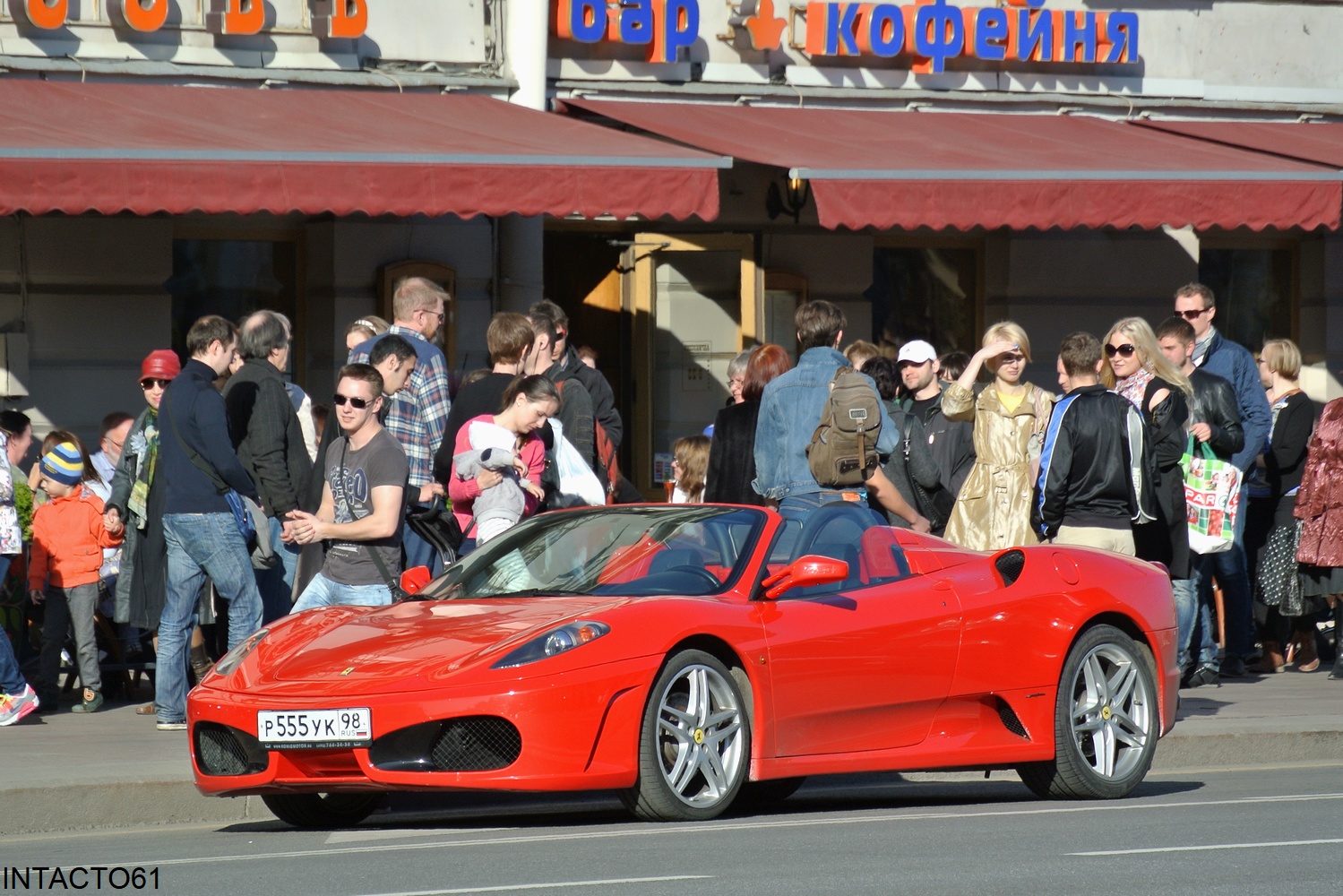 Санкт-Петербург, № Р 555 УК 98 — Ferrari  F430 Spider '05-09