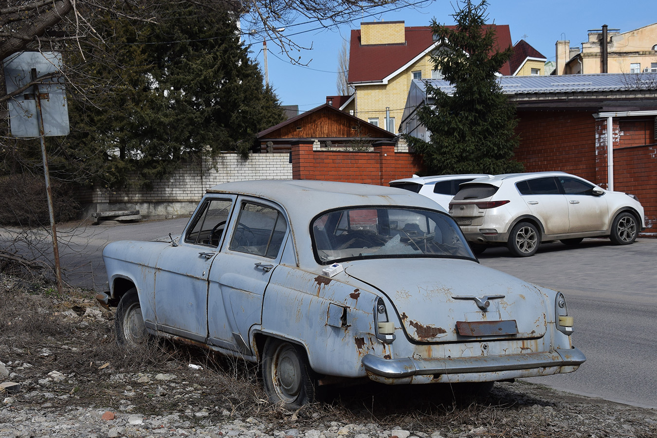Волгоградская область, № (34) Б/Н 0051 — ГАЗ-21 Волга (3 серия) '62-70; Транспортные средства без номеров (Волгоградская область)
